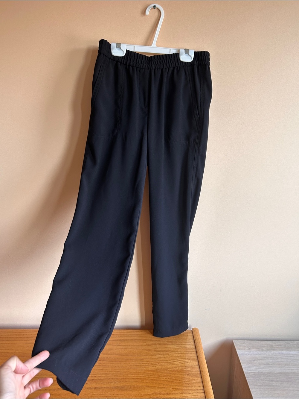 Women’s Black Sophisticated Tapered Pant - 2